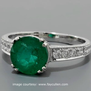 How much are emerald engagement rings