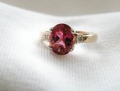 ruby engagement ring